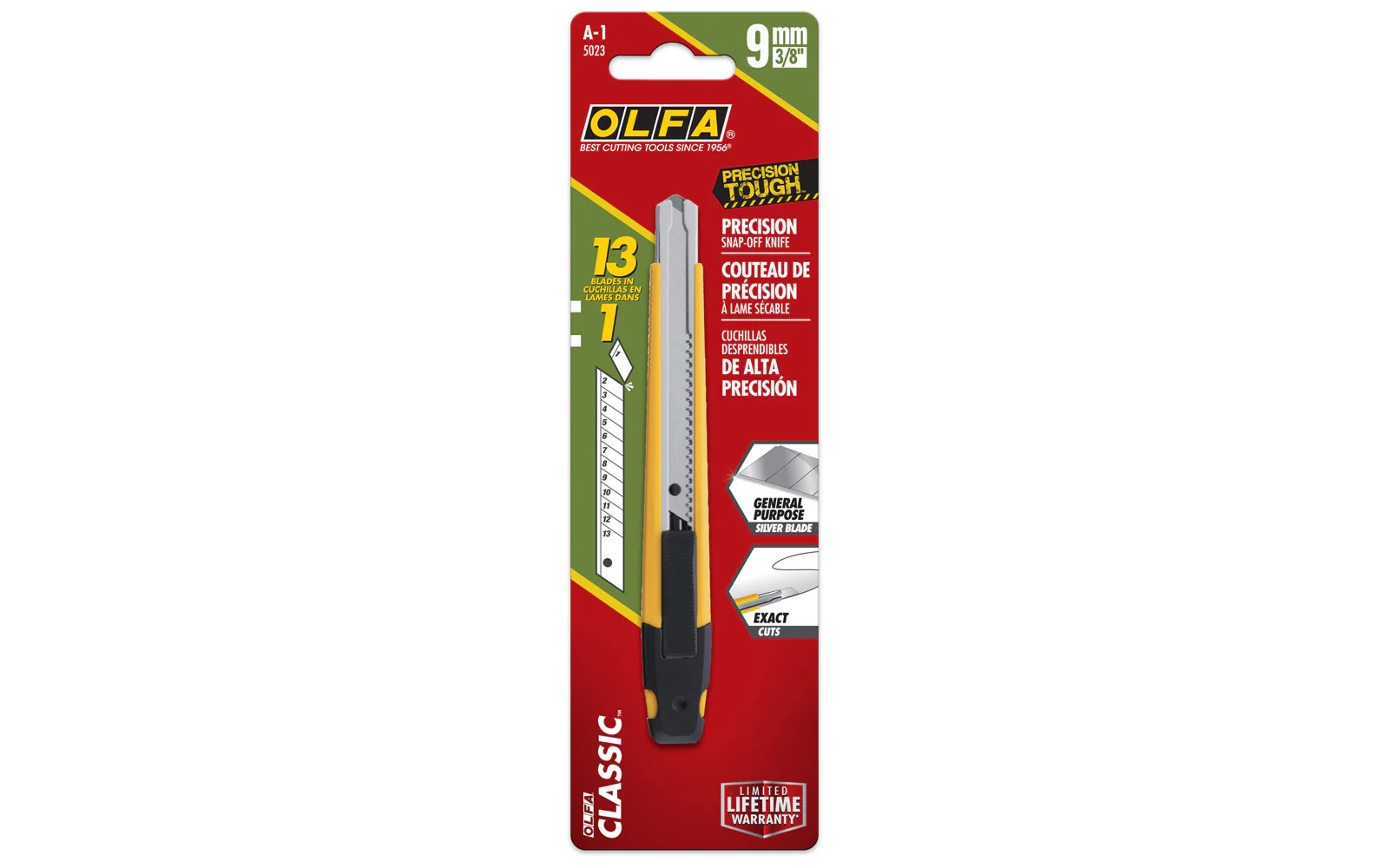 Olfa "A-1" Utility Knife - 9 mm Blade - Image 3