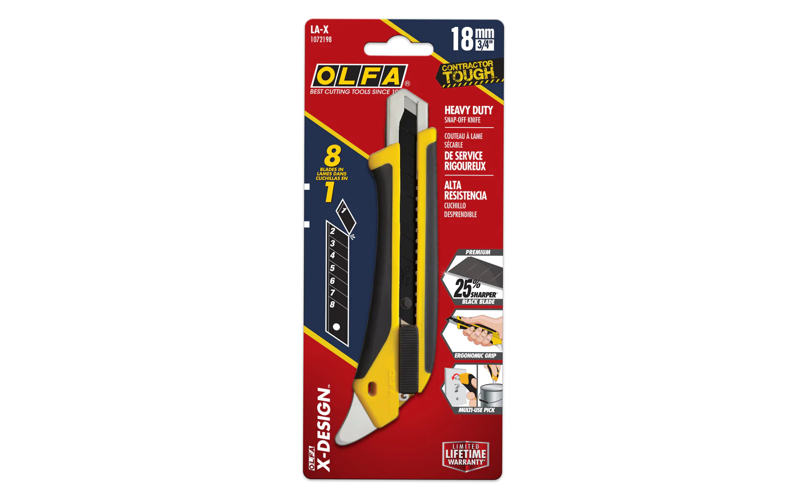 Olfa "LA-X" Utility Knife - 18 mm Blade - Image 2