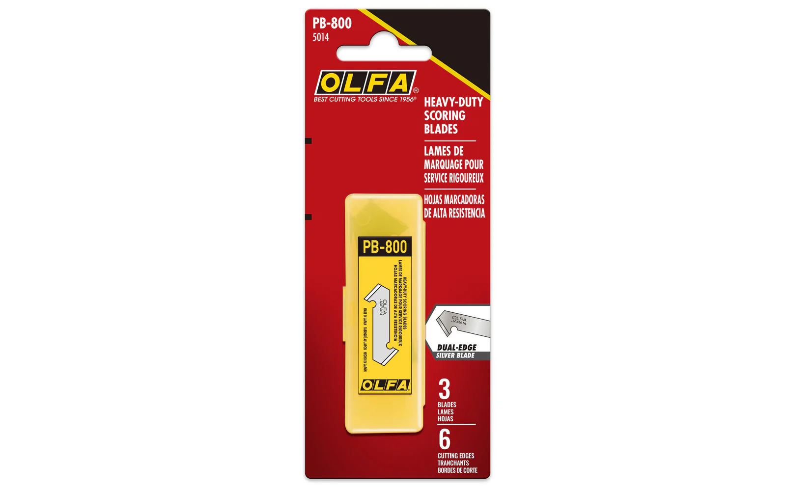 Olfa "PB-800" Replacement Scoring Blades - 3 Pack - Image 2