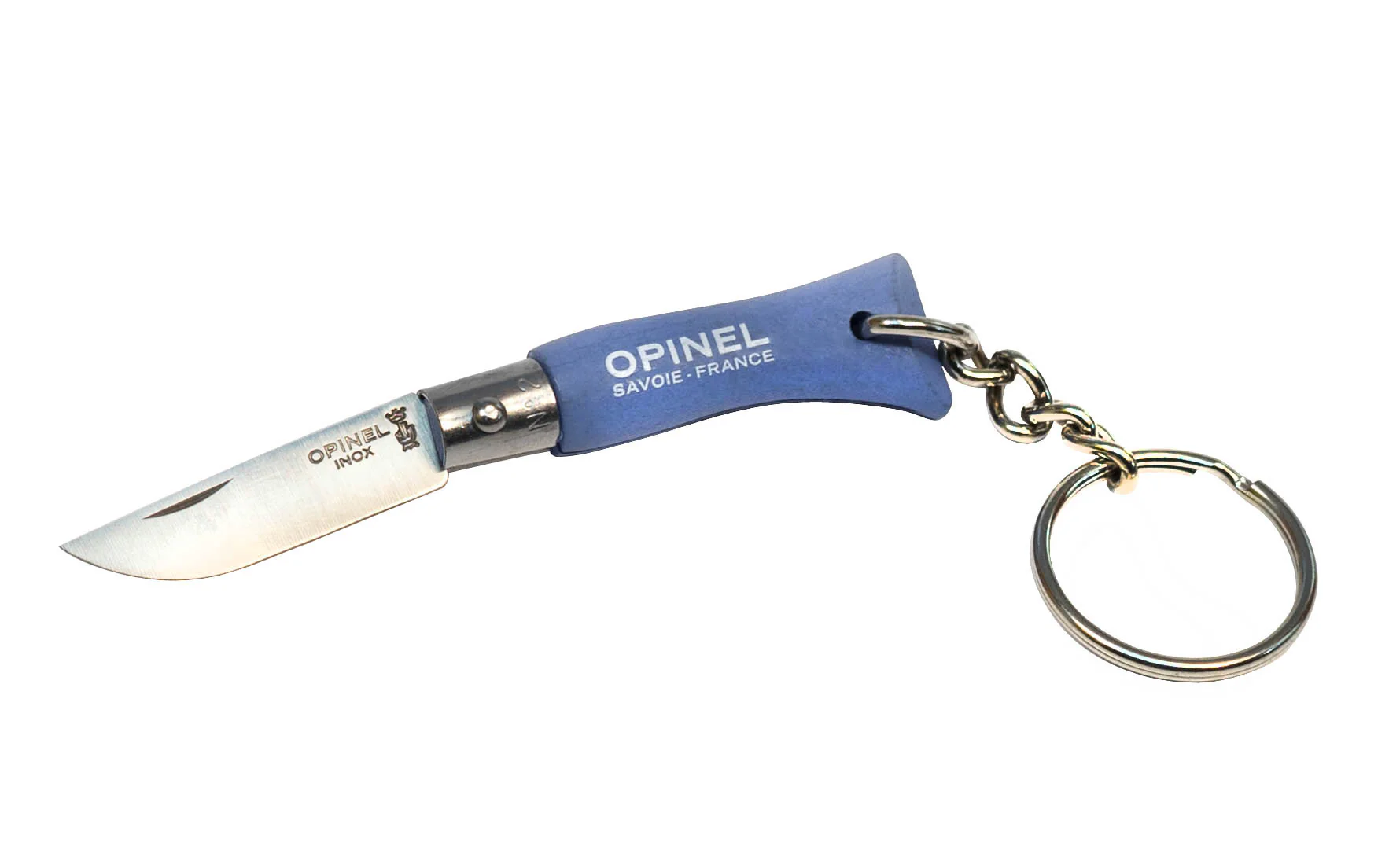 Opinel Mini No. 2 Stainless Steel Knife with Keychain