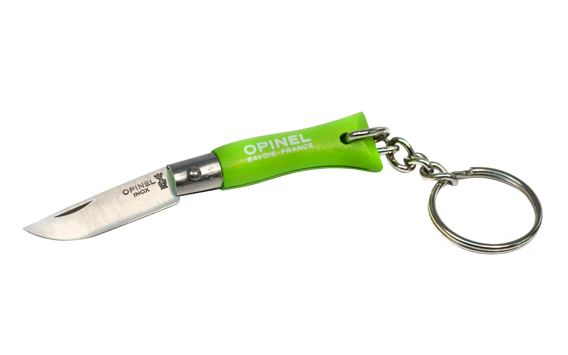 Opinel Mini No. 2 Stainless Steel Knife with Keychain - Image 5