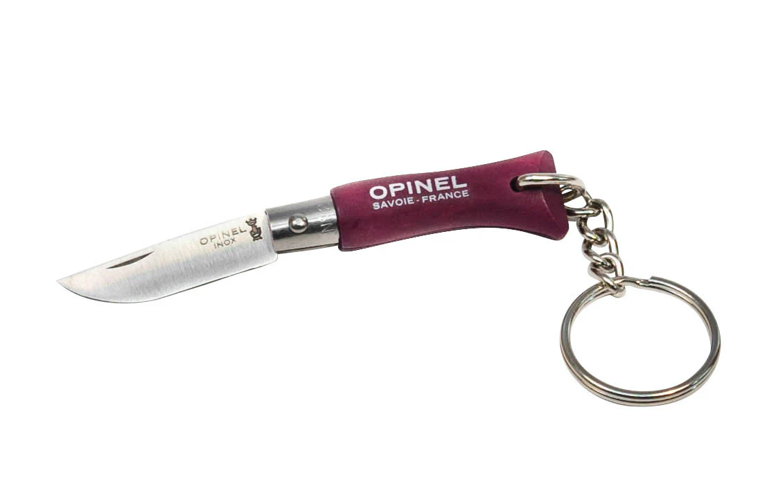 Opinel Mini No. 2 Stainless Steel Knife with Keychain - Image 6