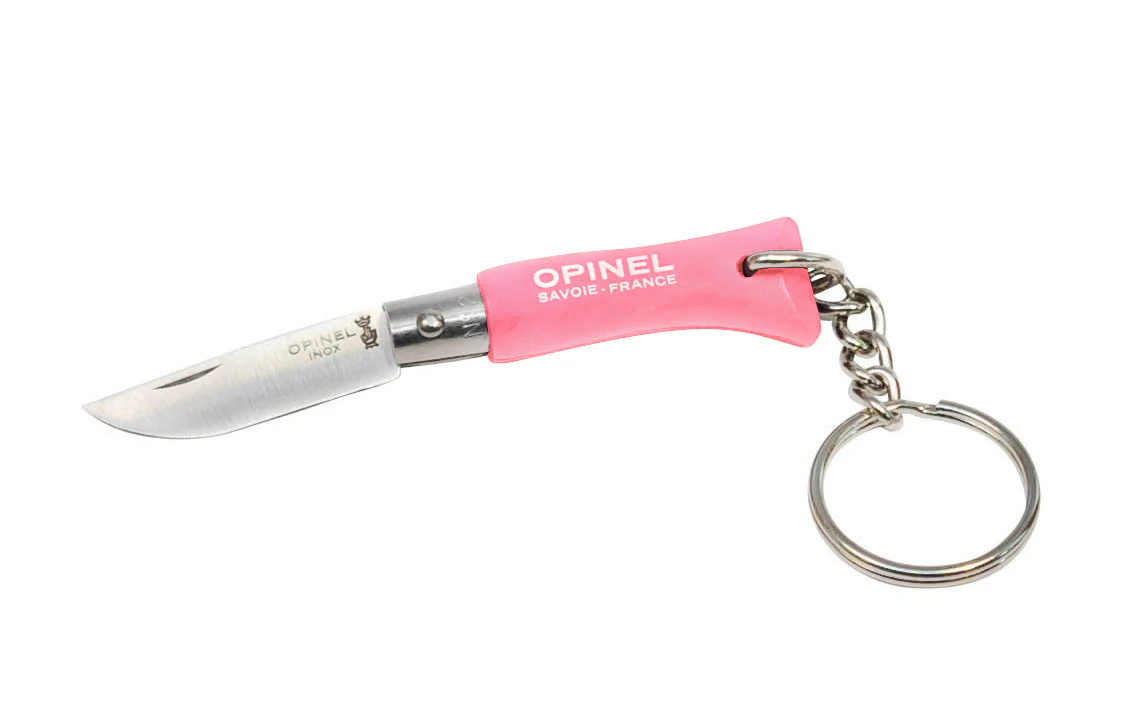 Opinel Mini No. 2 Stainless Steel Knife with Keychain - Image 8