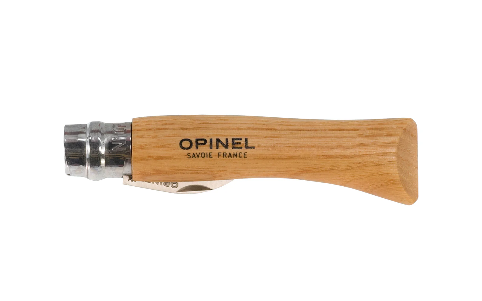 Opinel Stainless Steel Chestnut & Garlic Knife - Image 2