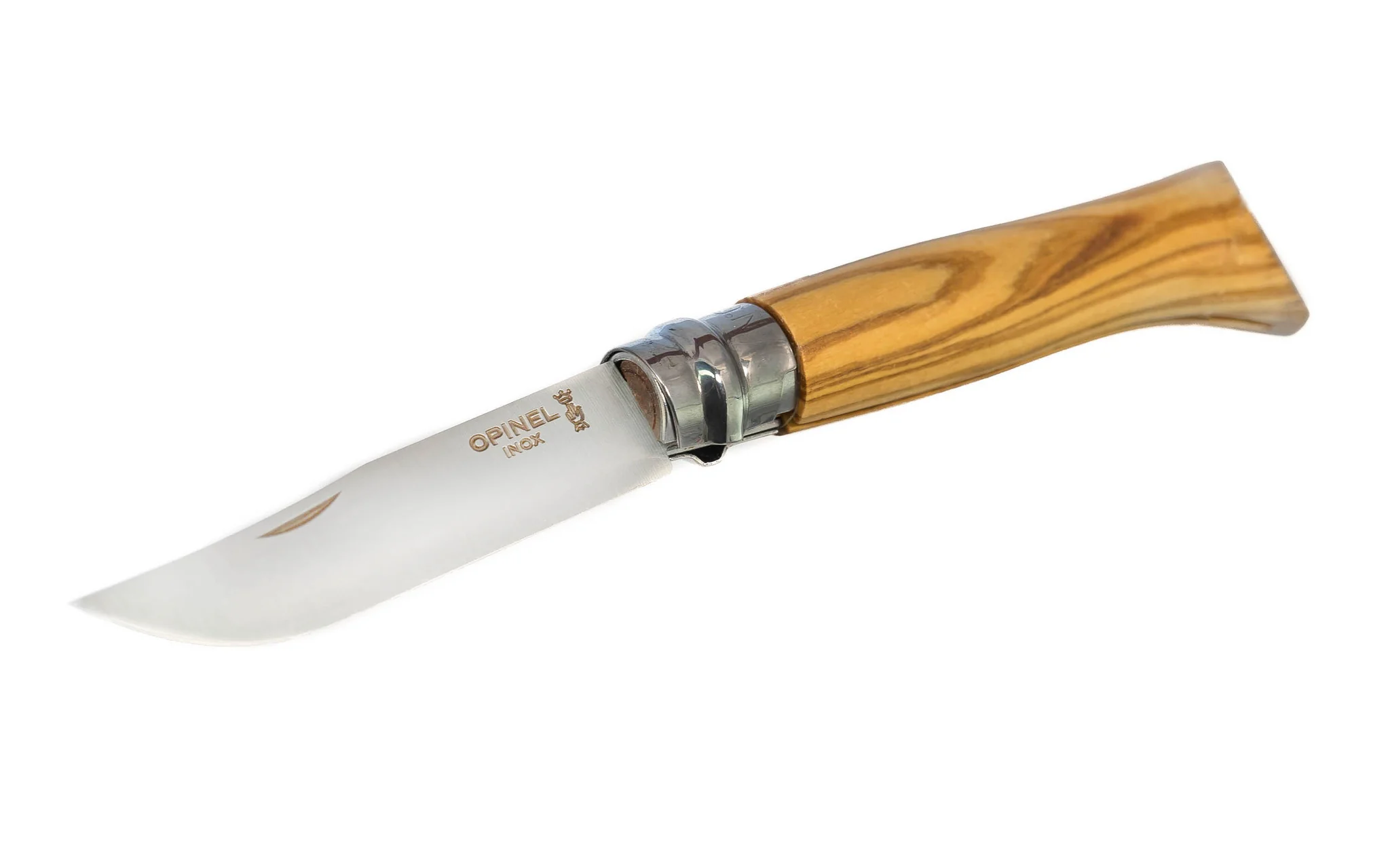 Opinel Stainless Steel Knife Gift Box Set ~ Olivewood Handle - Image 2
