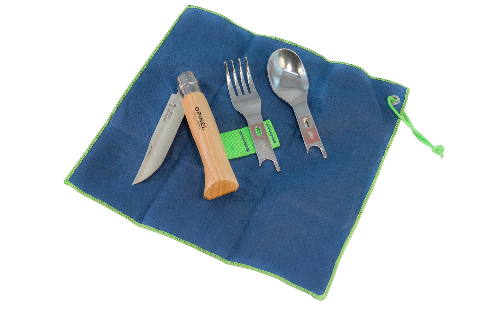 Opinel Stainless Steel No. 8 Knife + Picnic Kit