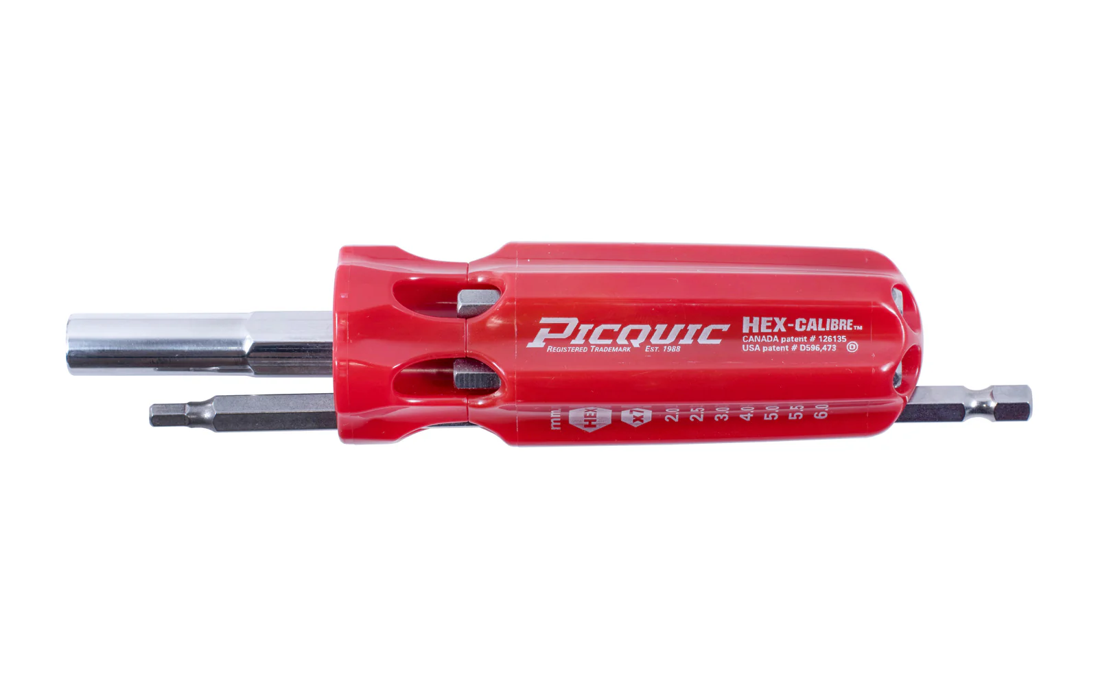 Picquic "Hex-calibre" Hex Key Multi-Bit Screwdriver - Metric - Image 4