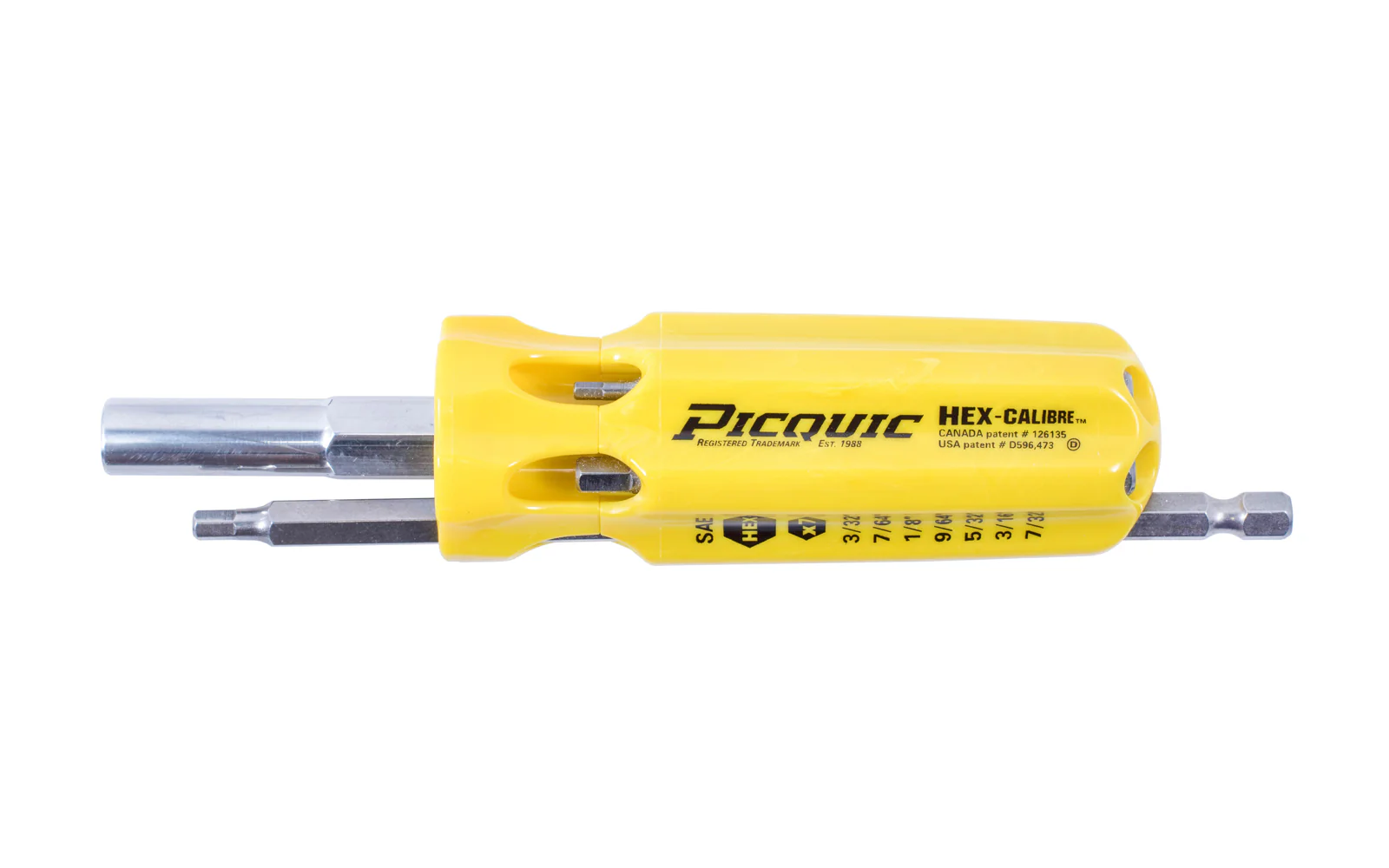 Picquic "Hex-calibre" Hex Key Multi-Bit Screwdriver - SAE - Image 4