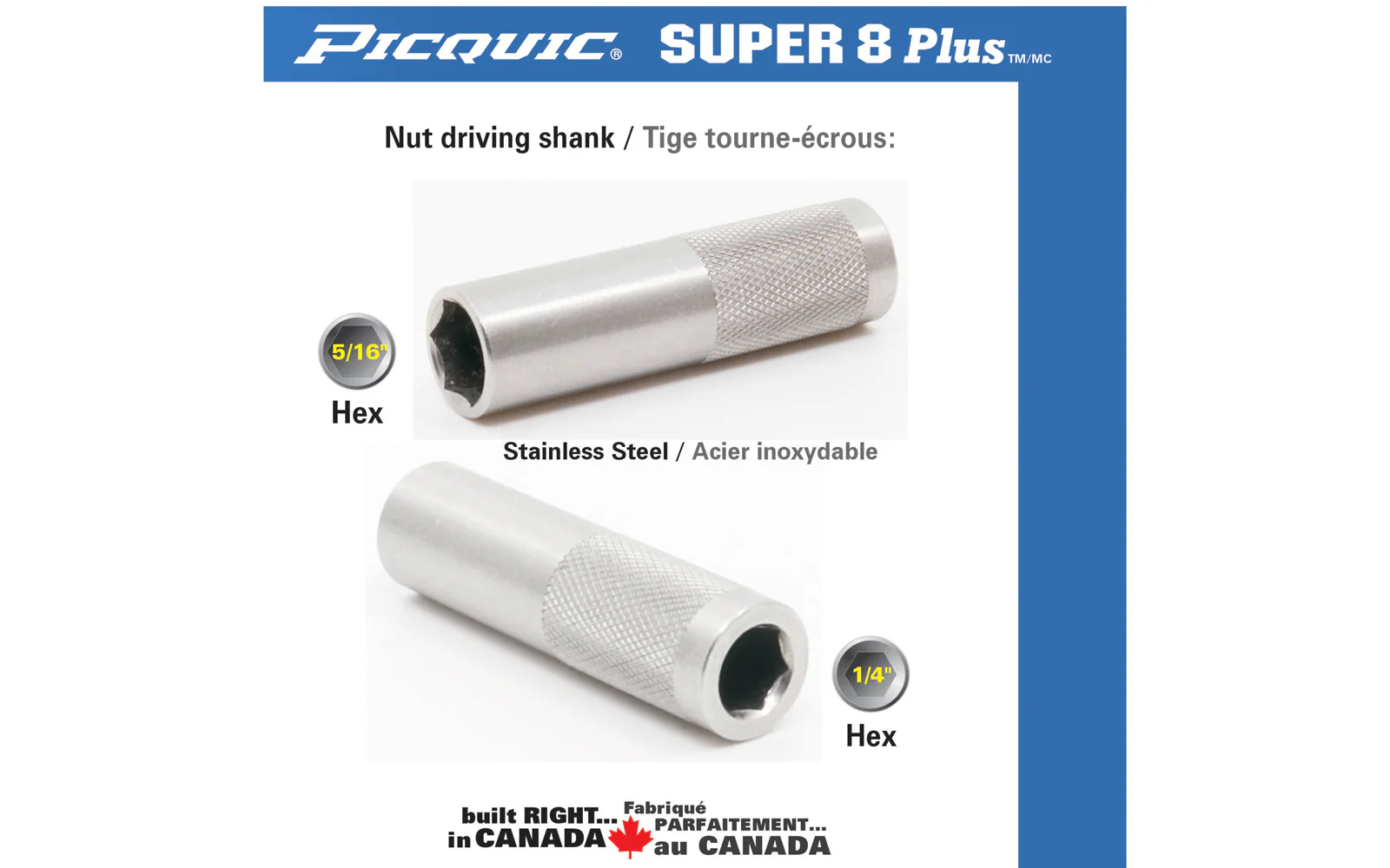 Picquic "Super 8 Plus" Multi-Bit Screwdriver - Carded - Image 4