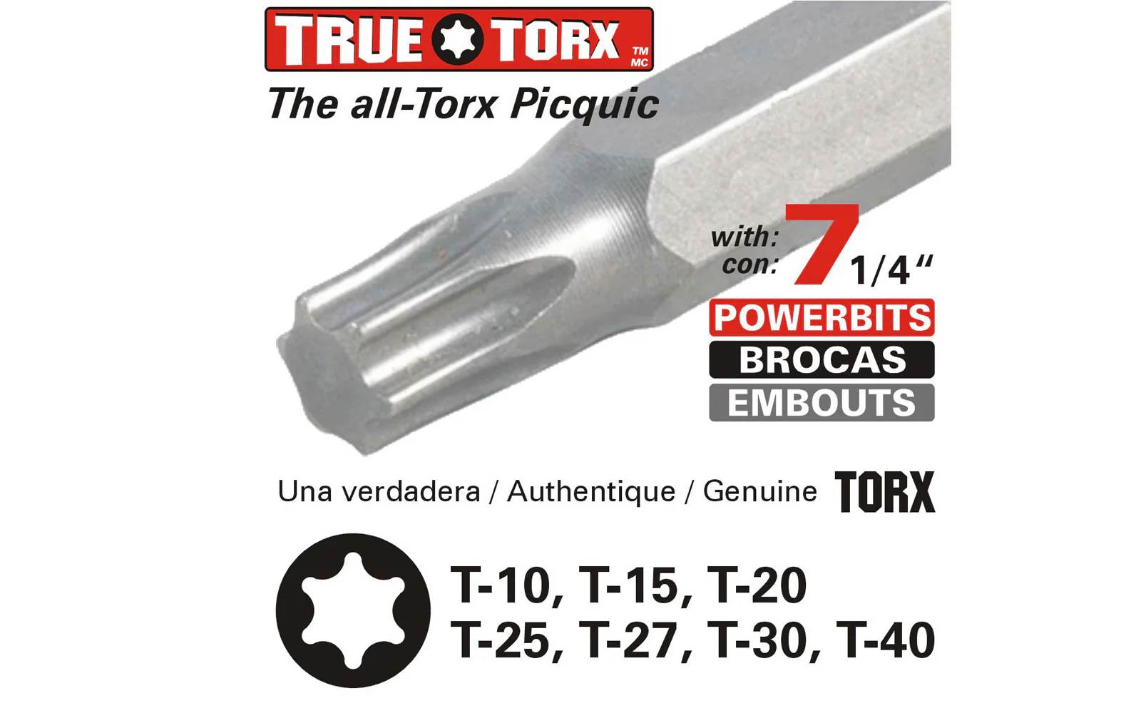Picquic "TrueTorx" Multi-Bit Torx Screwdriver - Image 3