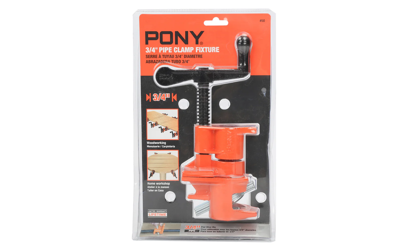 Pony 3/4" Pipe Clamp Fixture ~ No. 50 - Image 4