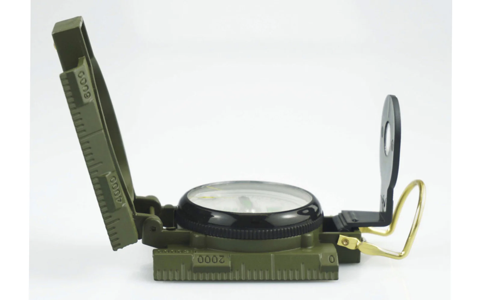 Precision Lensatic Compass with Ruler - Image 2