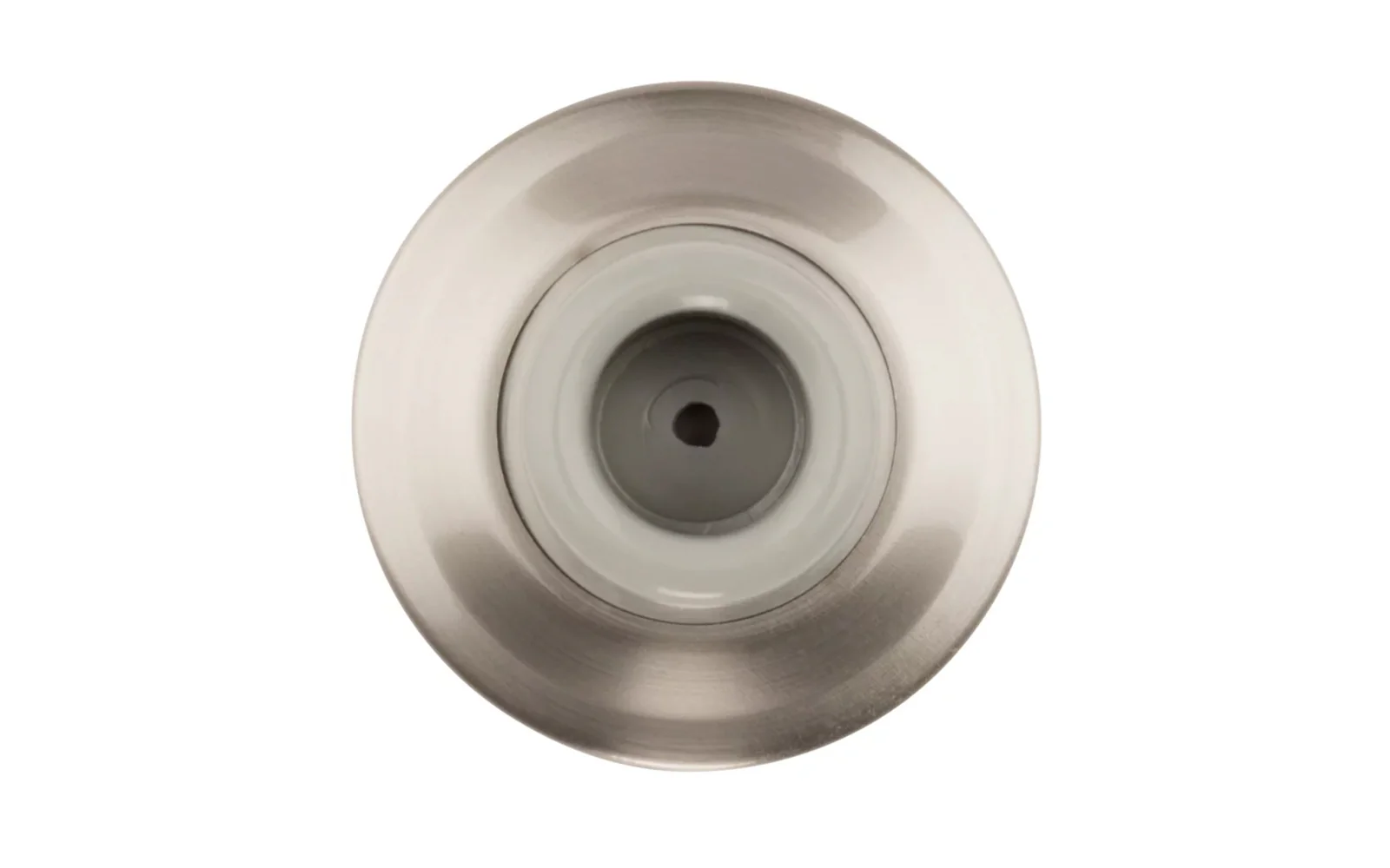 Satin Nickel Finish Solid Brass Wall Door Stop - Image 2