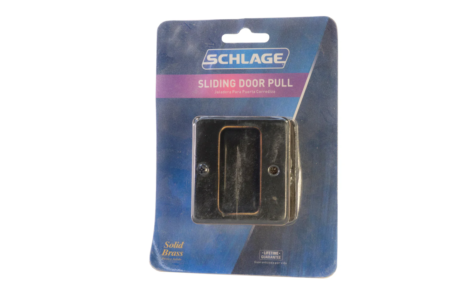 Schlage Oil Rubbed Bronze Finish Sliding Door Pull
