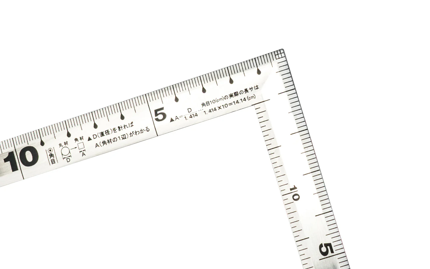Shinwa "Kane-Jyako" Flexible Carpenter's Square - Image 4