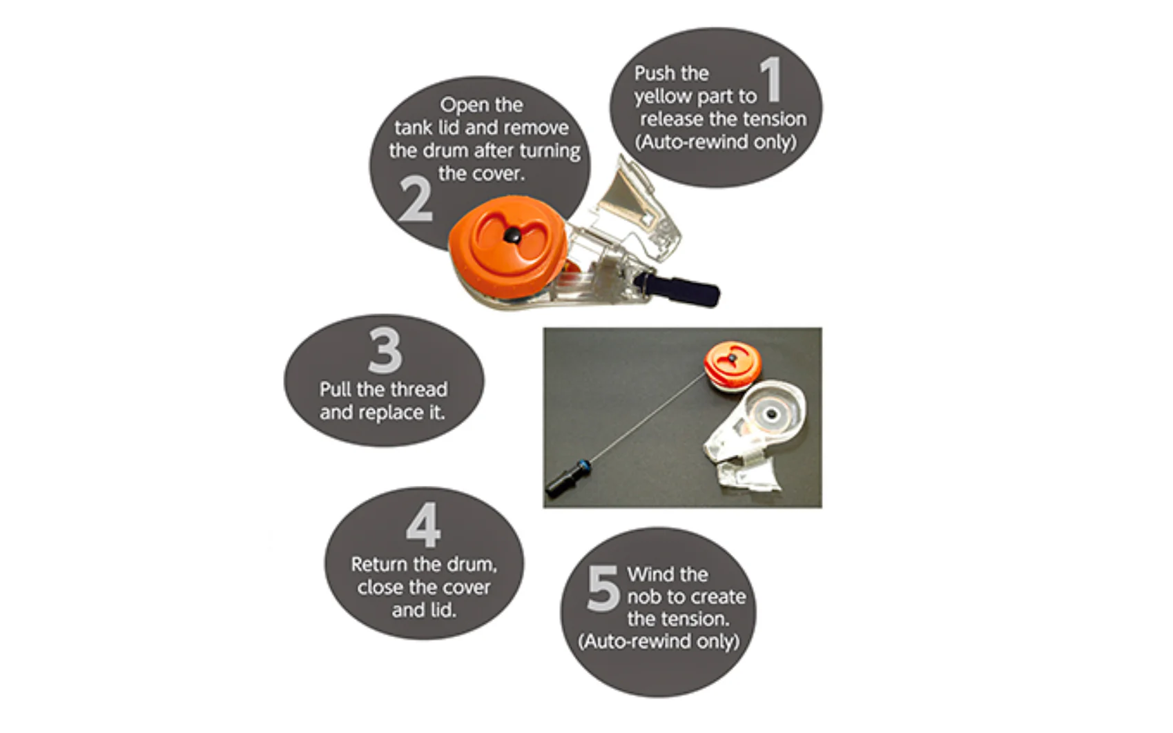 Shinwa Neo Chalk Line ~ Auto Return With Super Fine Line - Image 3