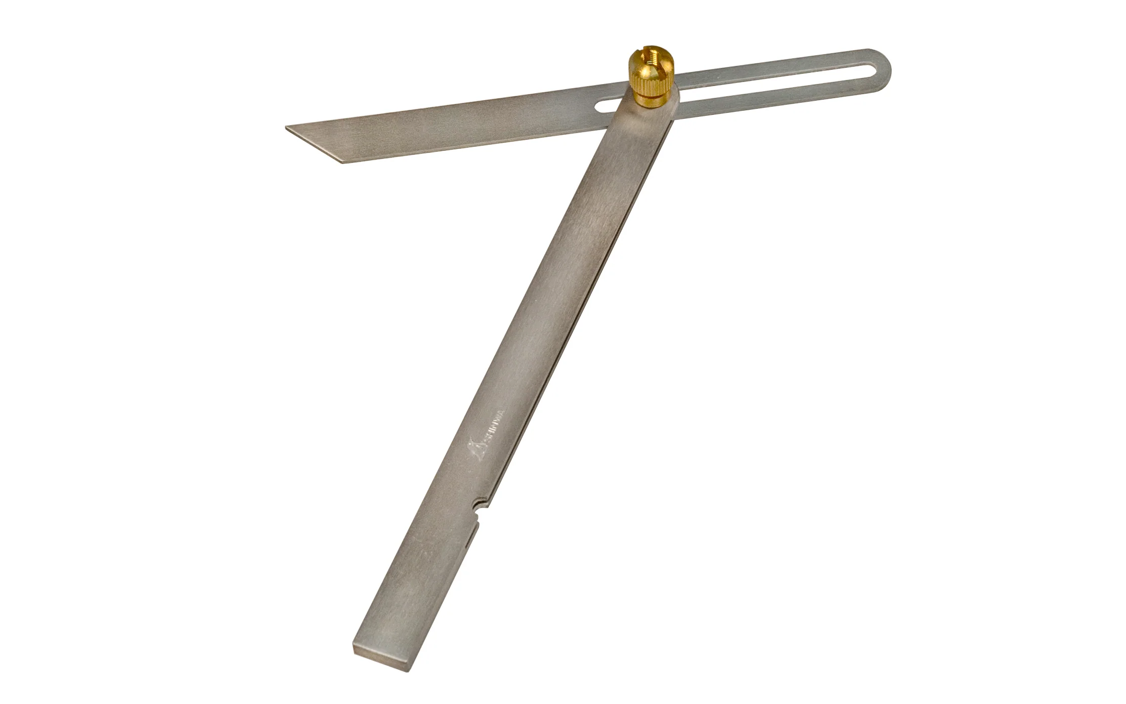 Shinwa Sliding T-Bevel Gauge With Tightening Brass Knob
