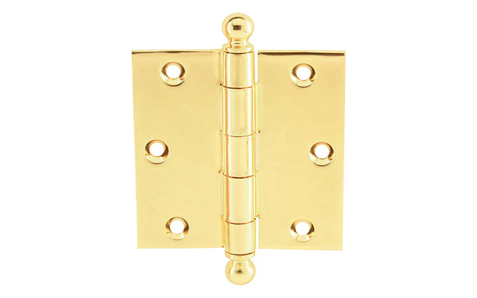 Single Classic Ball-Tip Door Hinge ~ 3-1/2" x 3-1/2"