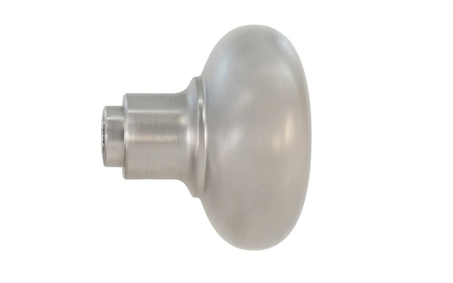 Single Solid Brass Core Classic Smooth Doorknob - Image 3