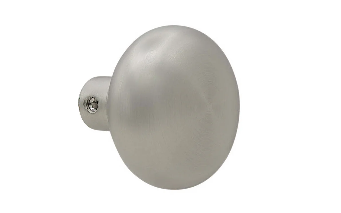 Single Solid Brass Core Classic Smooth Doorknob - Image 6