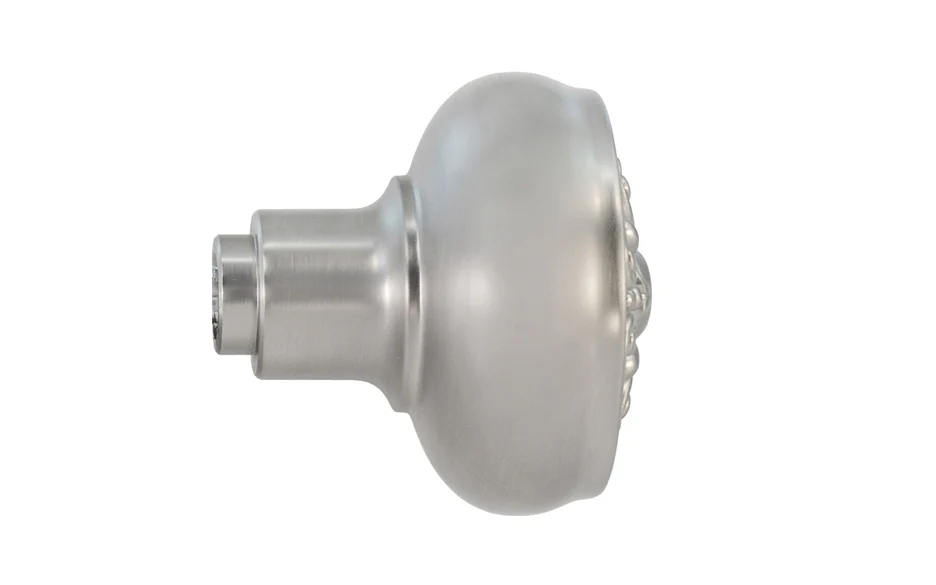 Single Solid Brass Core "Ornate" Doorknob - Image 3