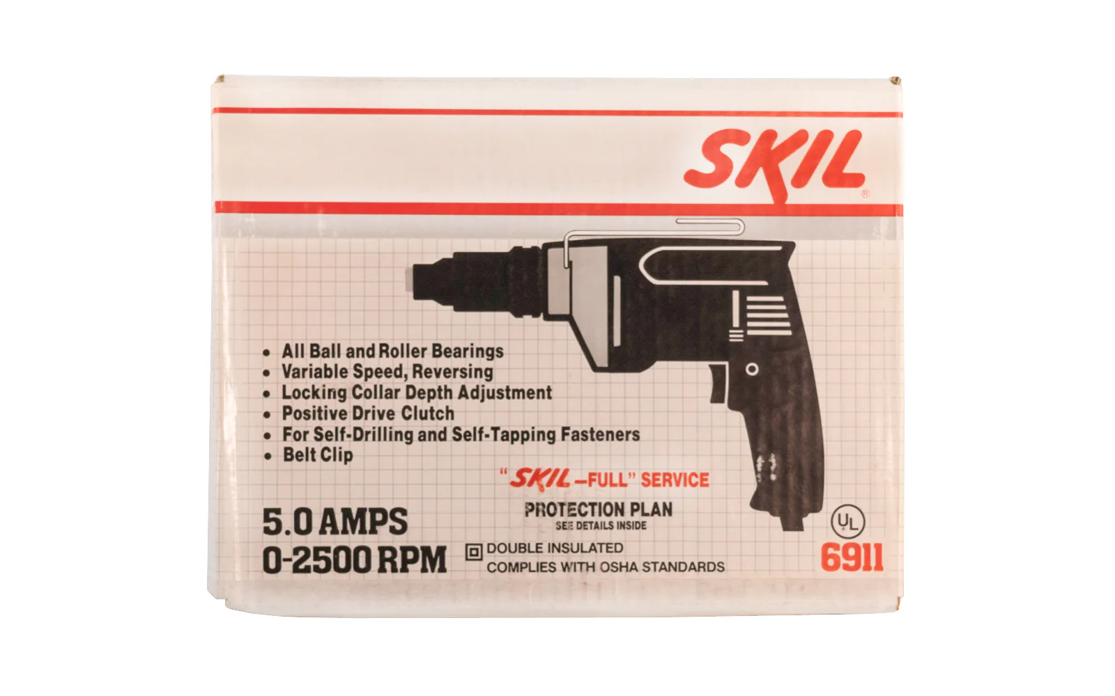 Skil Professional Depth Adjustable Screwdriver - 6911