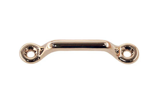 Small Solid Brass Handle ~ 2-3/8" On Centers - Image 3