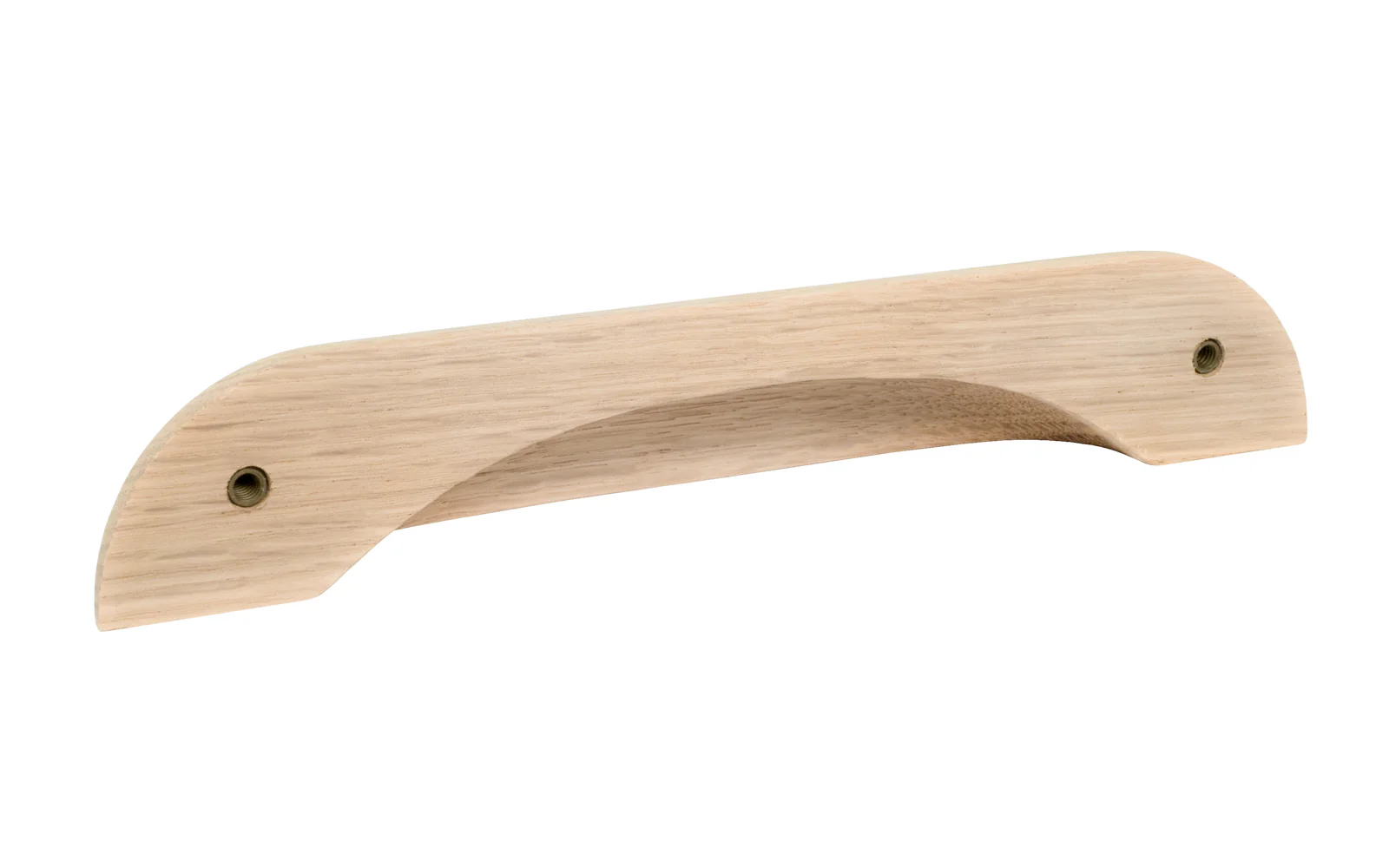 Smooth Oak Handle ~ 5-1/2" On Centers - Image 3