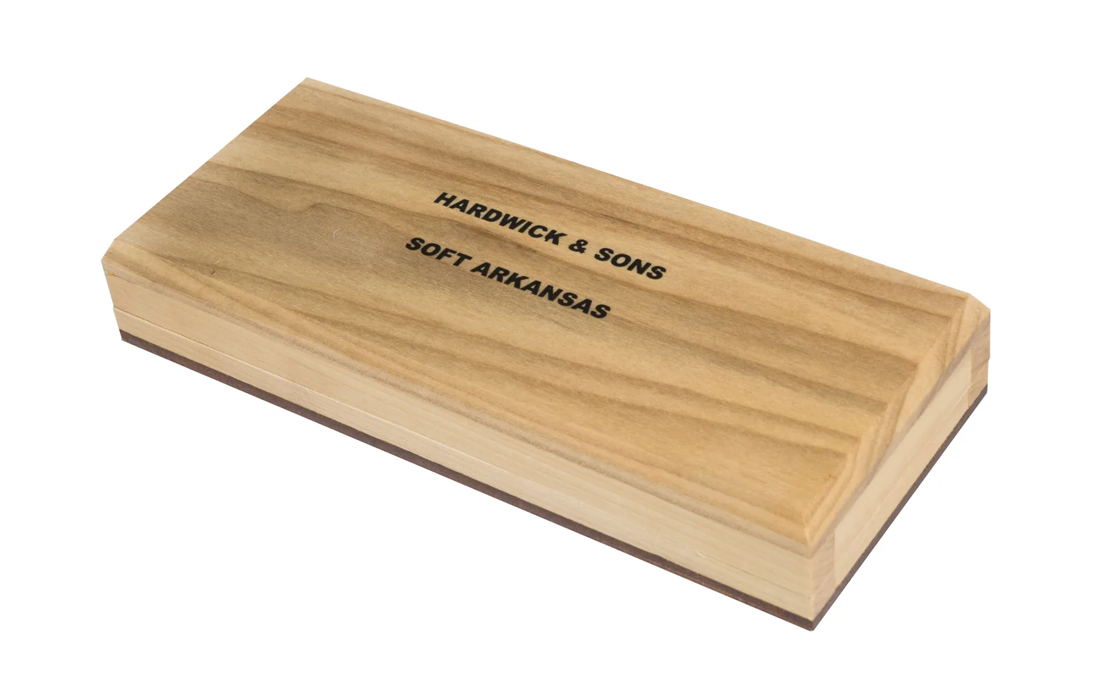 Soft Arkansas Bench Stone with Wooden Box ~ 6" x 2" - Image 4
