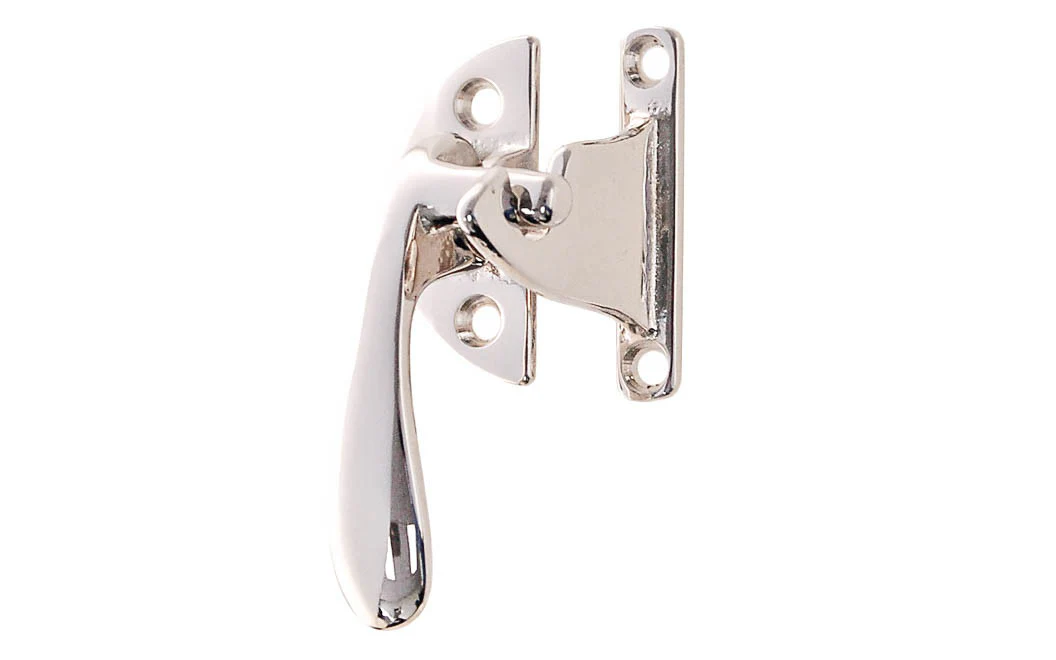 Solid Brass 3/8" Offset Latch ~ Left Hand - Image 2