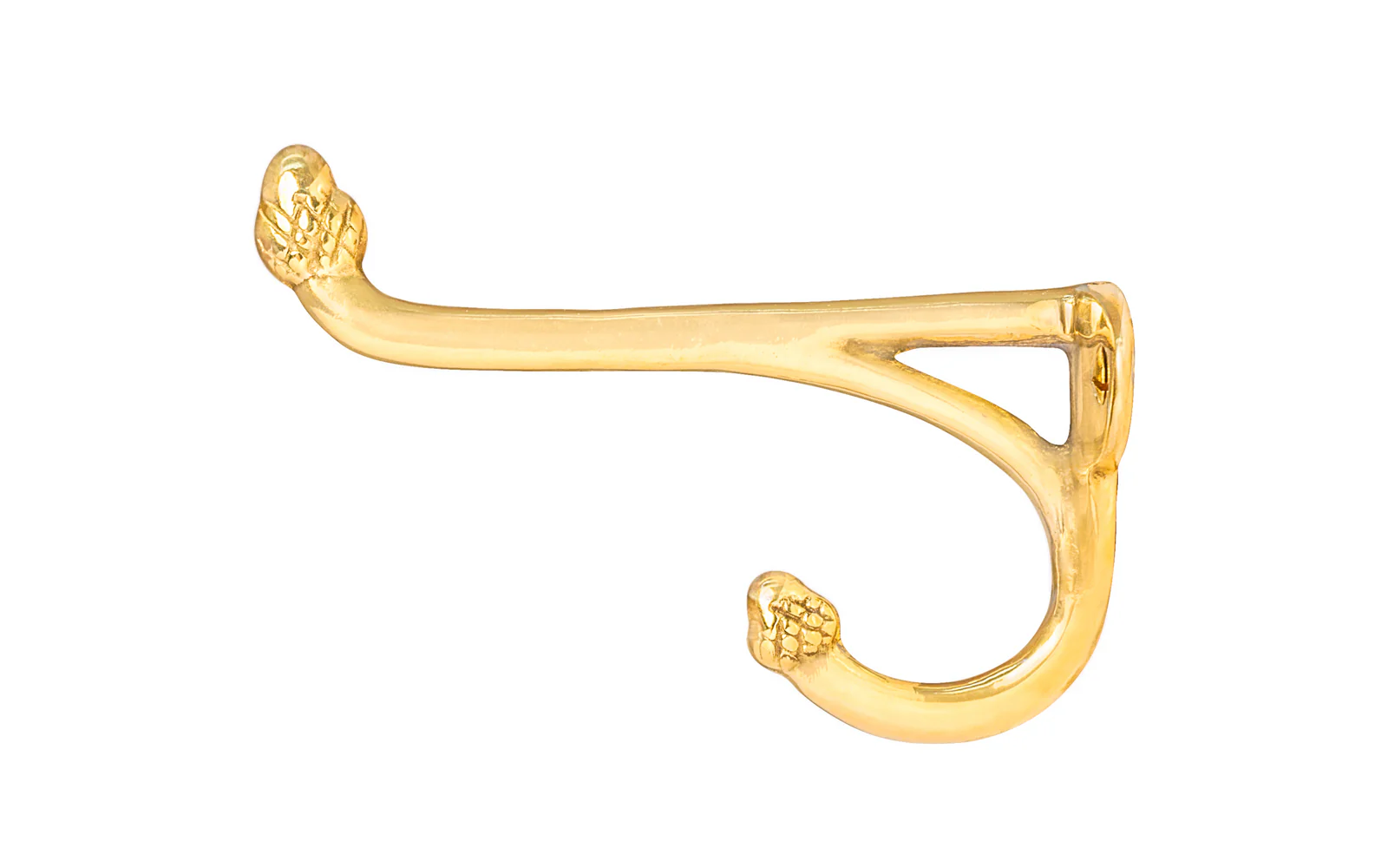 Solid Brass Acorn-Tip Hook - Image 3