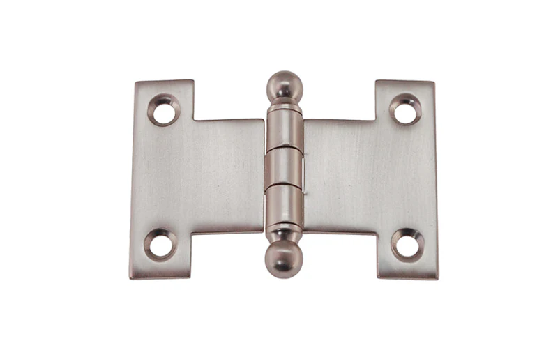Solid Brass Ball-Tip Parliament Hinge ~ 2-1/2" x 1-3/4" - Image 4