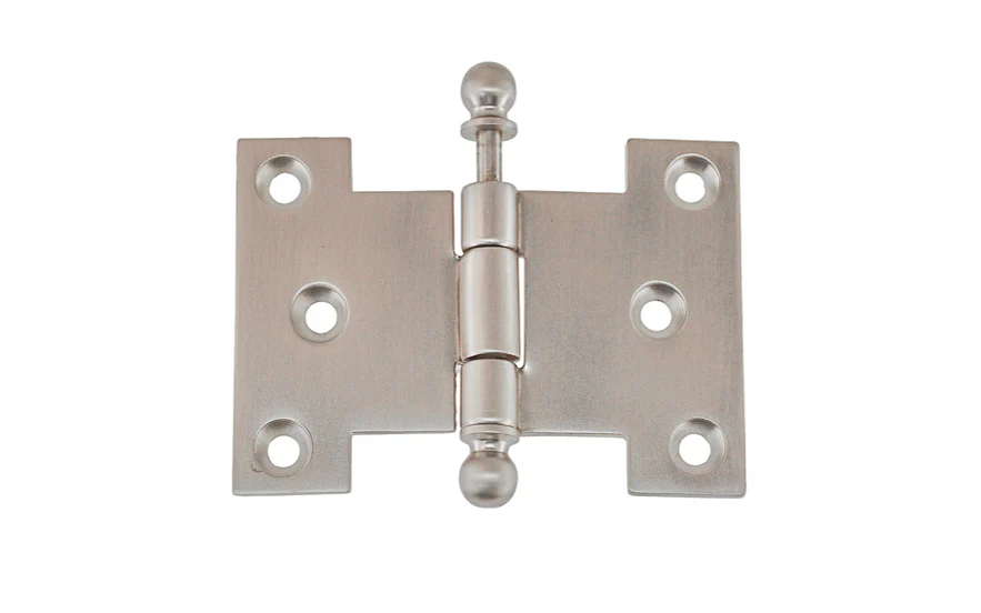 Solid Brass Ball-Tip Parliament Hinge ~ 3" x 2-1/4" - Image 4