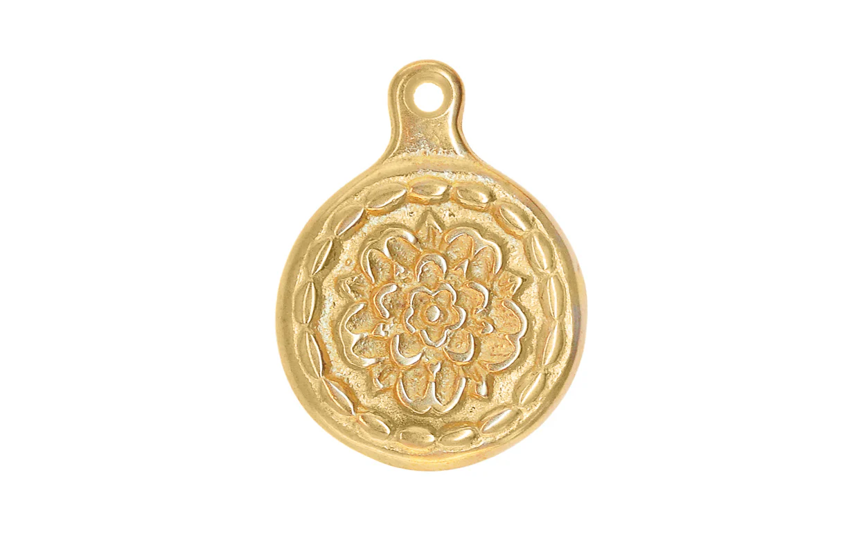 Solid Brass Bed Bolt Cover - Image 2