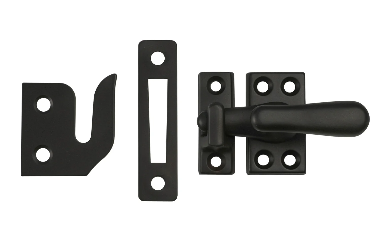 Classic Solid Brass Casement Window Latch ~ Regular Size - Image 3
