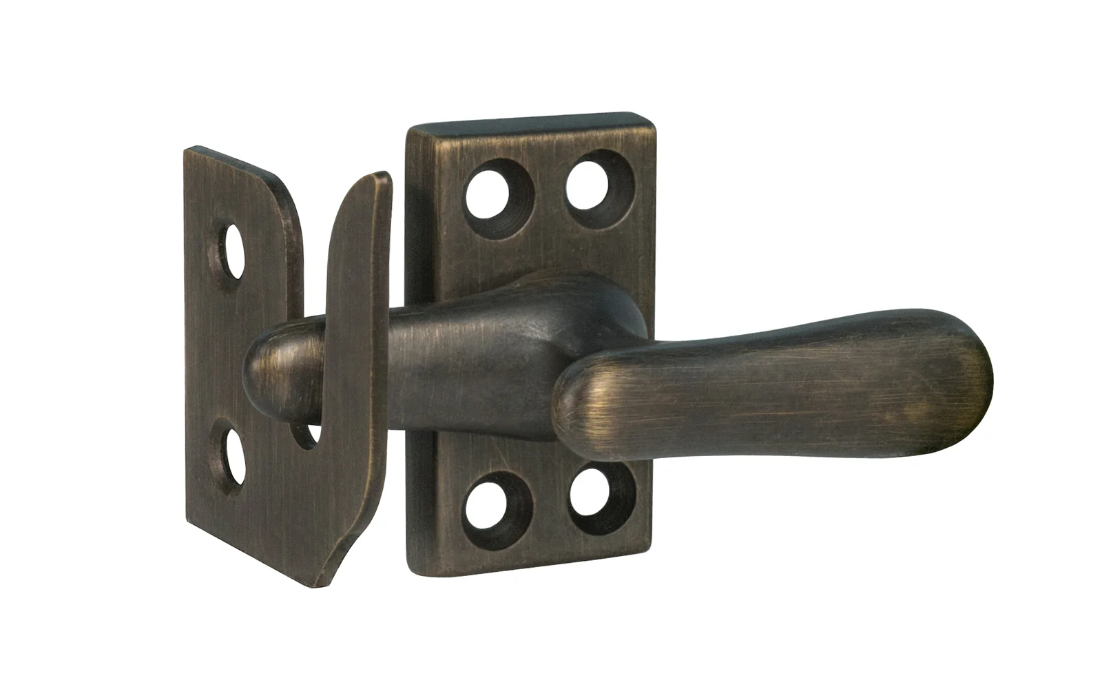 Classic Solid Brass Casement Window Latch ~ Regular Size - Image 9