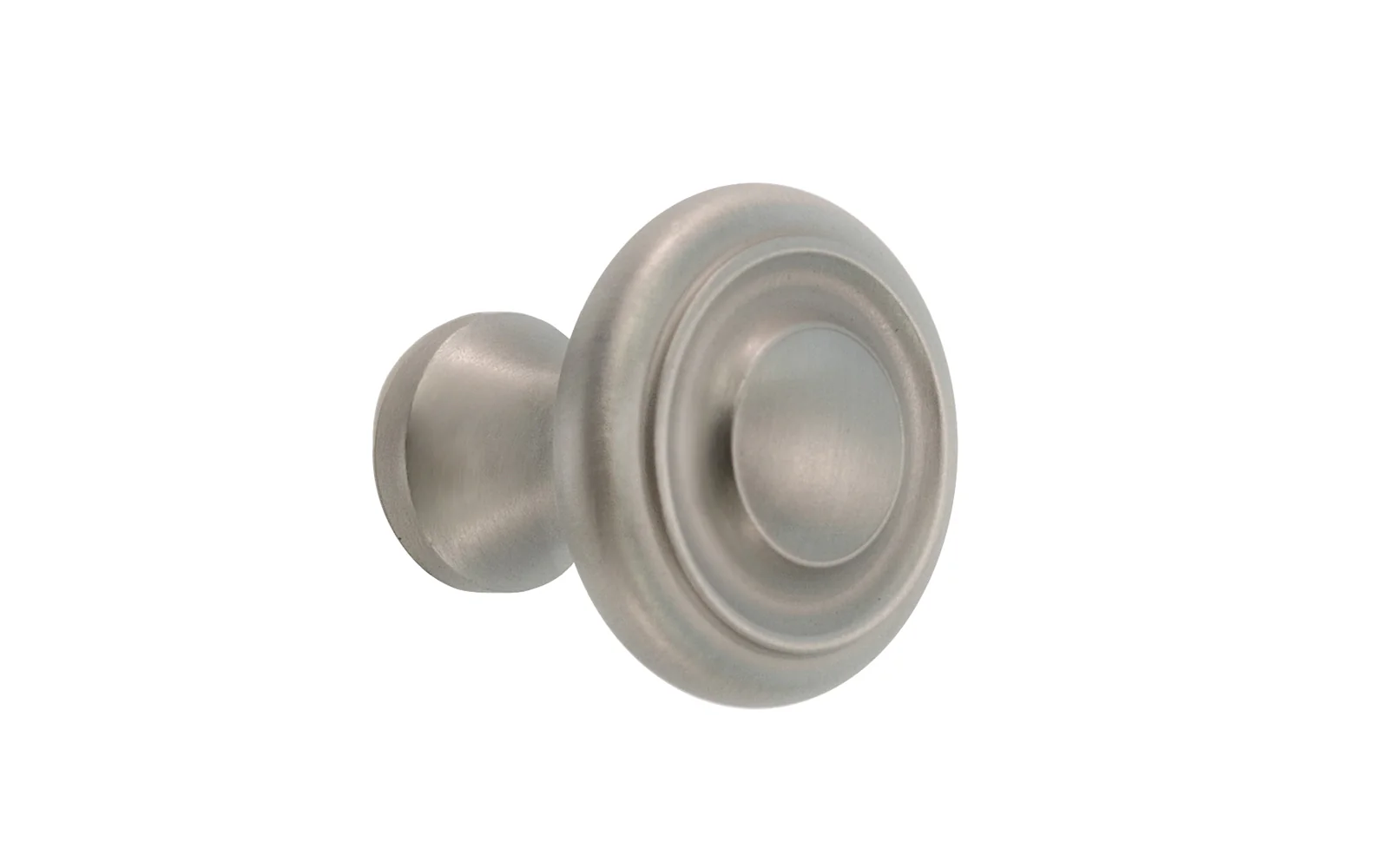 Solid Brass Classic Contemporary Cabinet Knob ~ 1" Diameter - Image 5