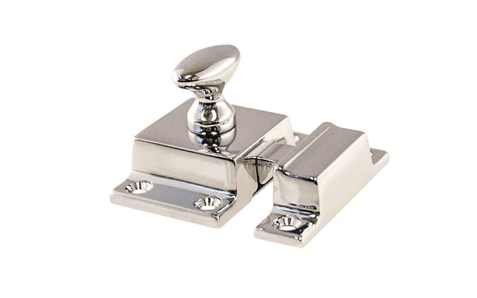 Solid Brass Cupboard Cabinet Latch ~ Small Size - Image 2