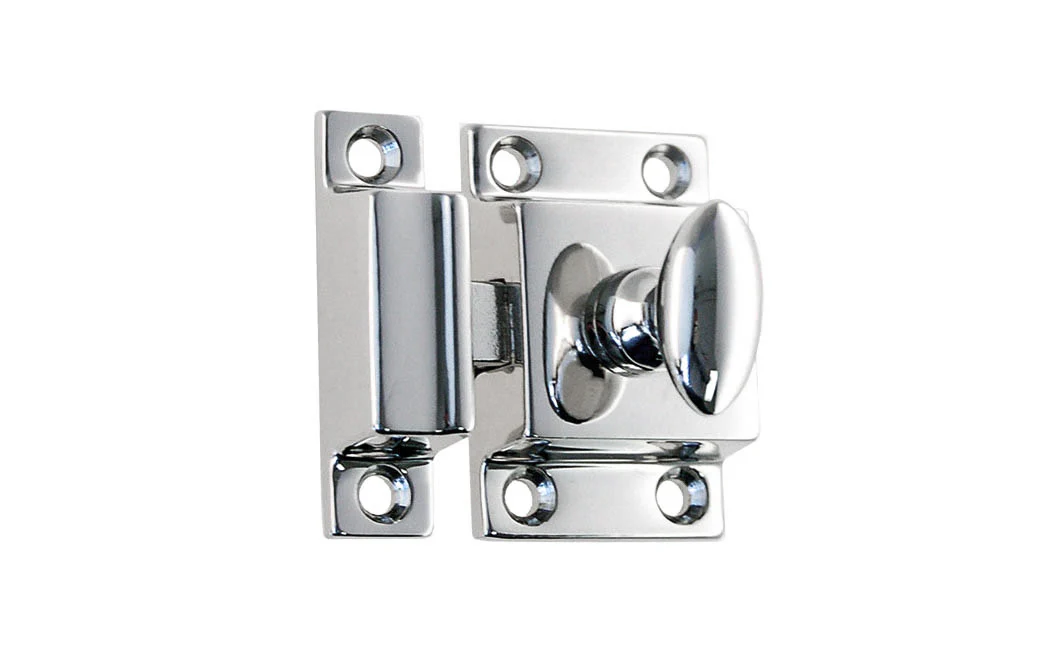 Solid Brass Cupboard Cabinet Latch ~ Small Size - Image 6