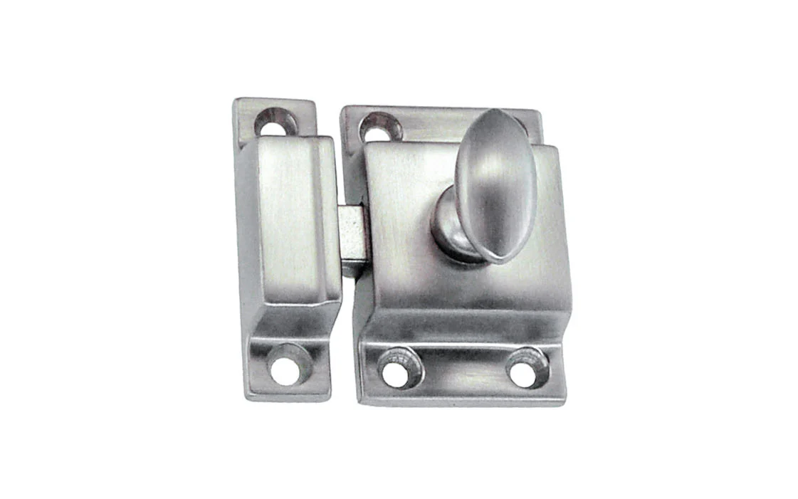 Solid Brass Cupboard Cabinet Latch ~ Small Size - Image 7