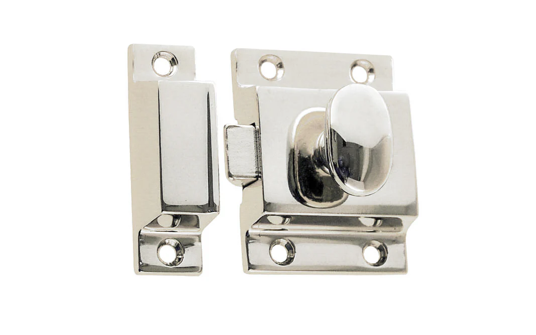 Solid Brass Cupboard Cabinet Latch ~ Large Size - Image 3