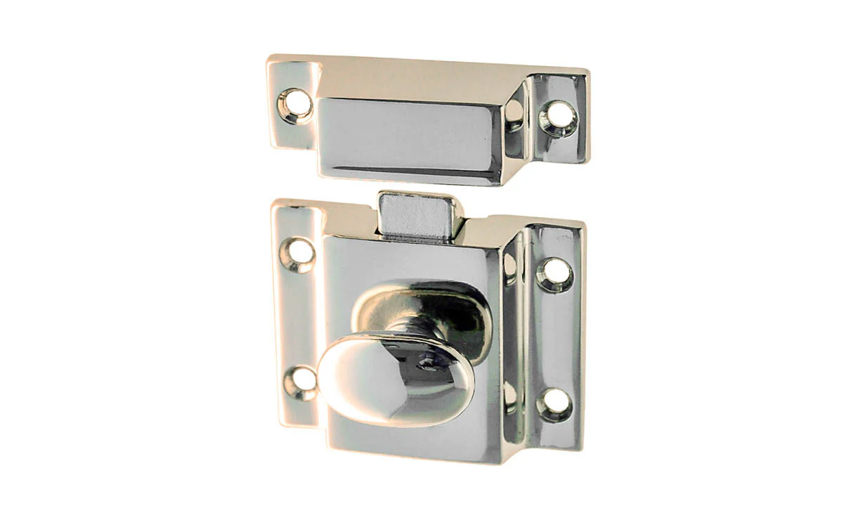 Solid Brass Cupboard Cabinet Latch ~ Large Size - Image 5