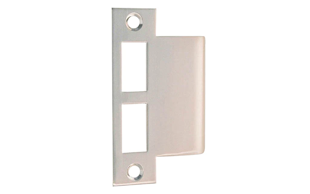Solid Brass Door Mortise Large Lip Strike ~ 4-7/8" X 1-1/4" - Image 4