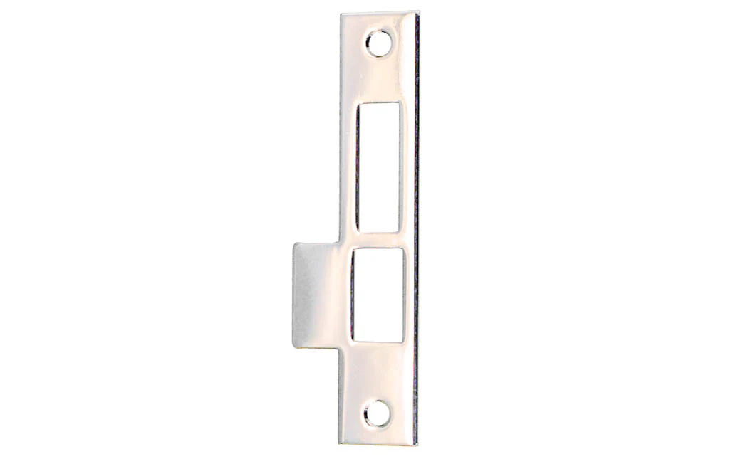 Solid Brass Door Mortise Strike ~ 6" X 1-3/16" - Image 2