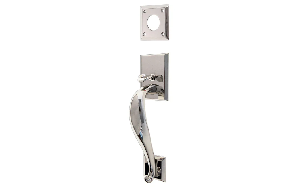 Solid Brass Entrance Door Handle - Image 5