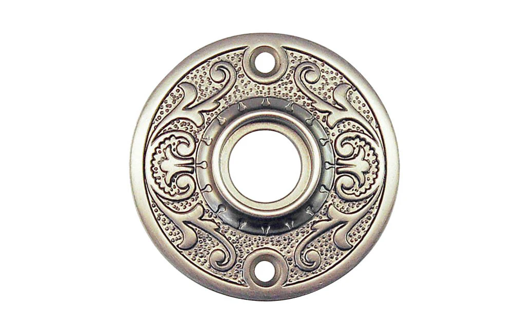 Solid Brass Floral-Style Rosette - Image 4