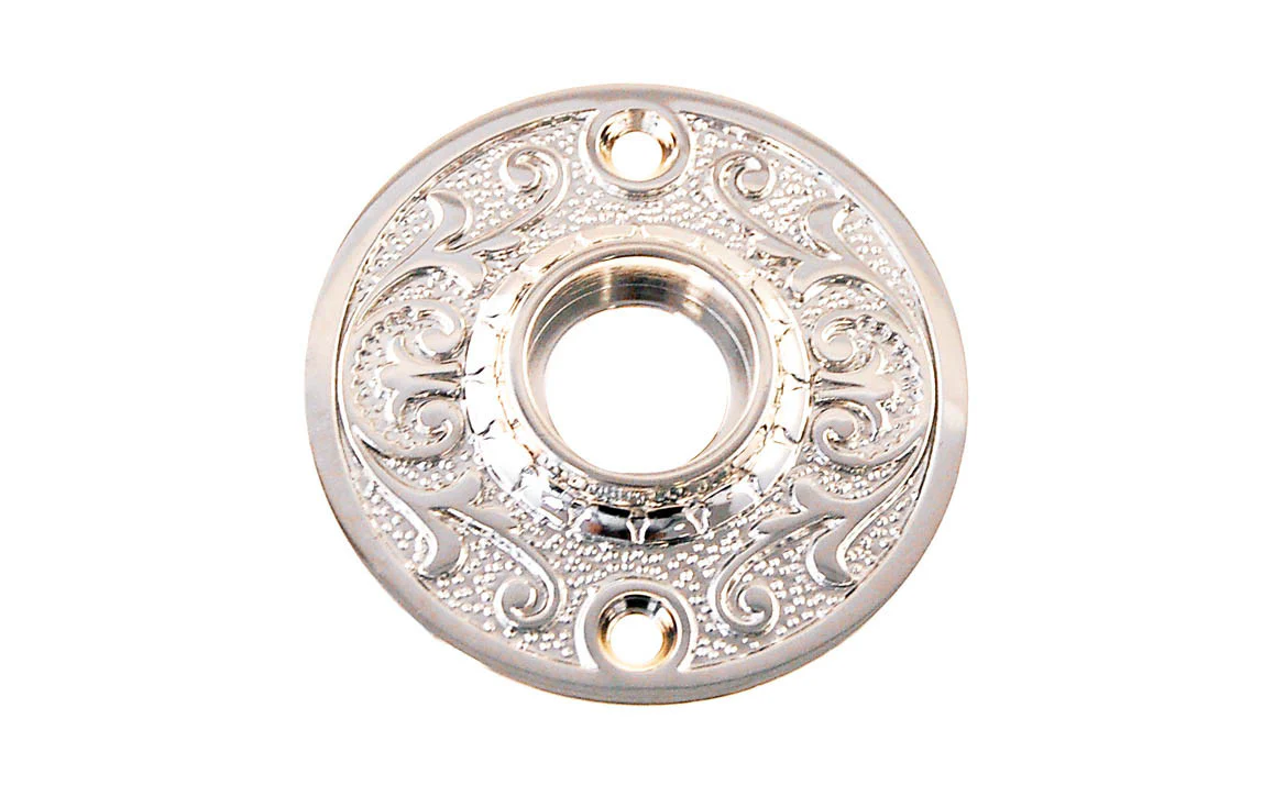 Solid Brass Floral-Style Rosette - Image 5