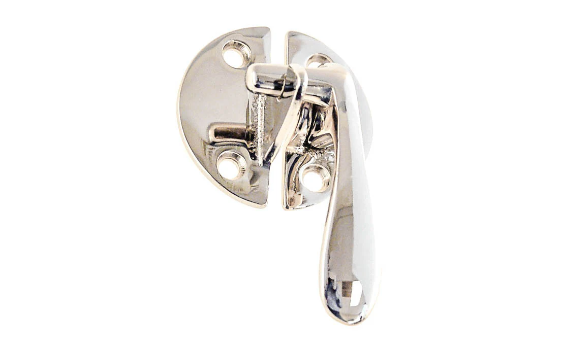 Solid Brass Flush Mount Latch ~ Right Hand - Image 2