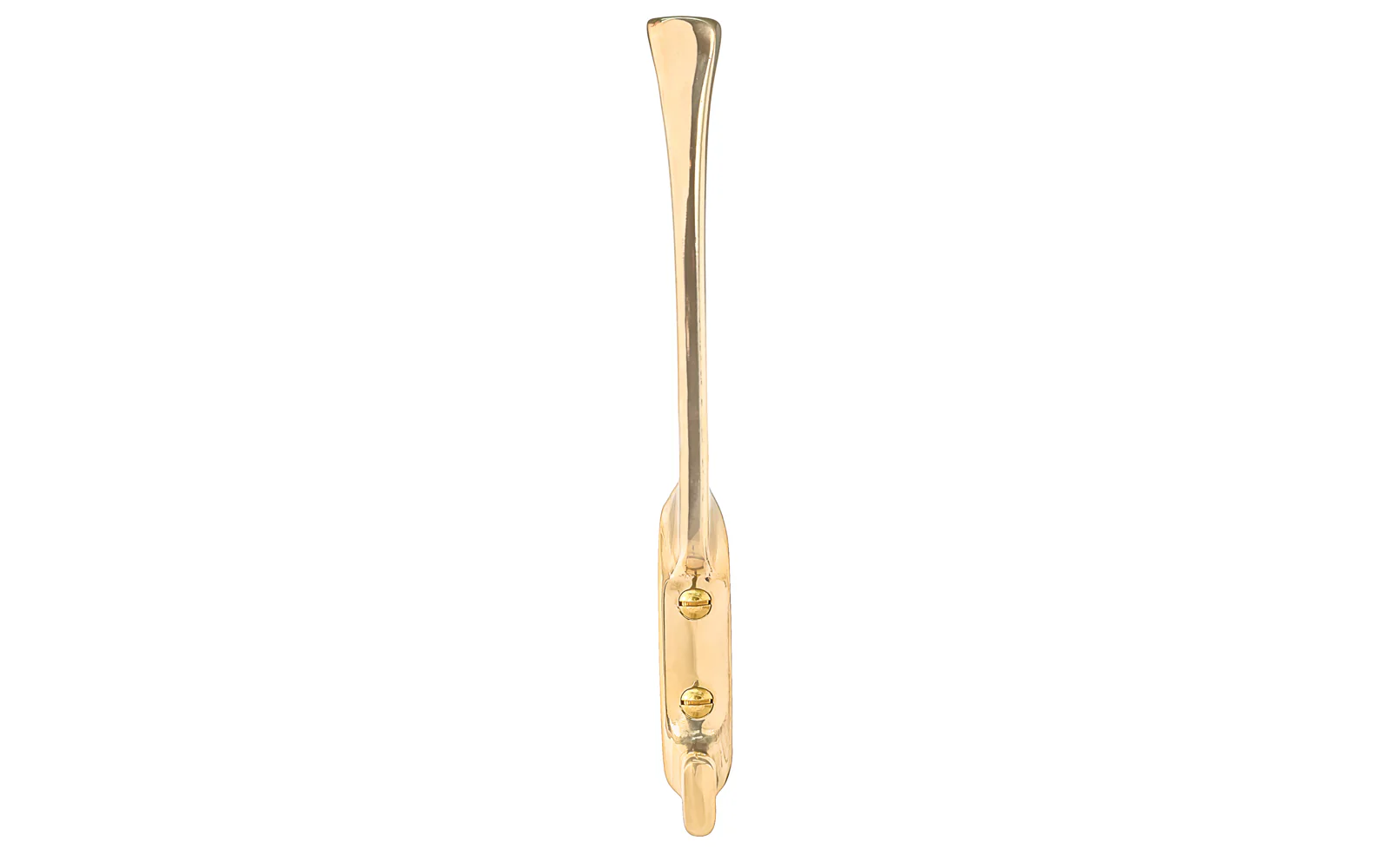 Solid Brass Hall Tree Hook ~ Unlacquered Brass - Image 3