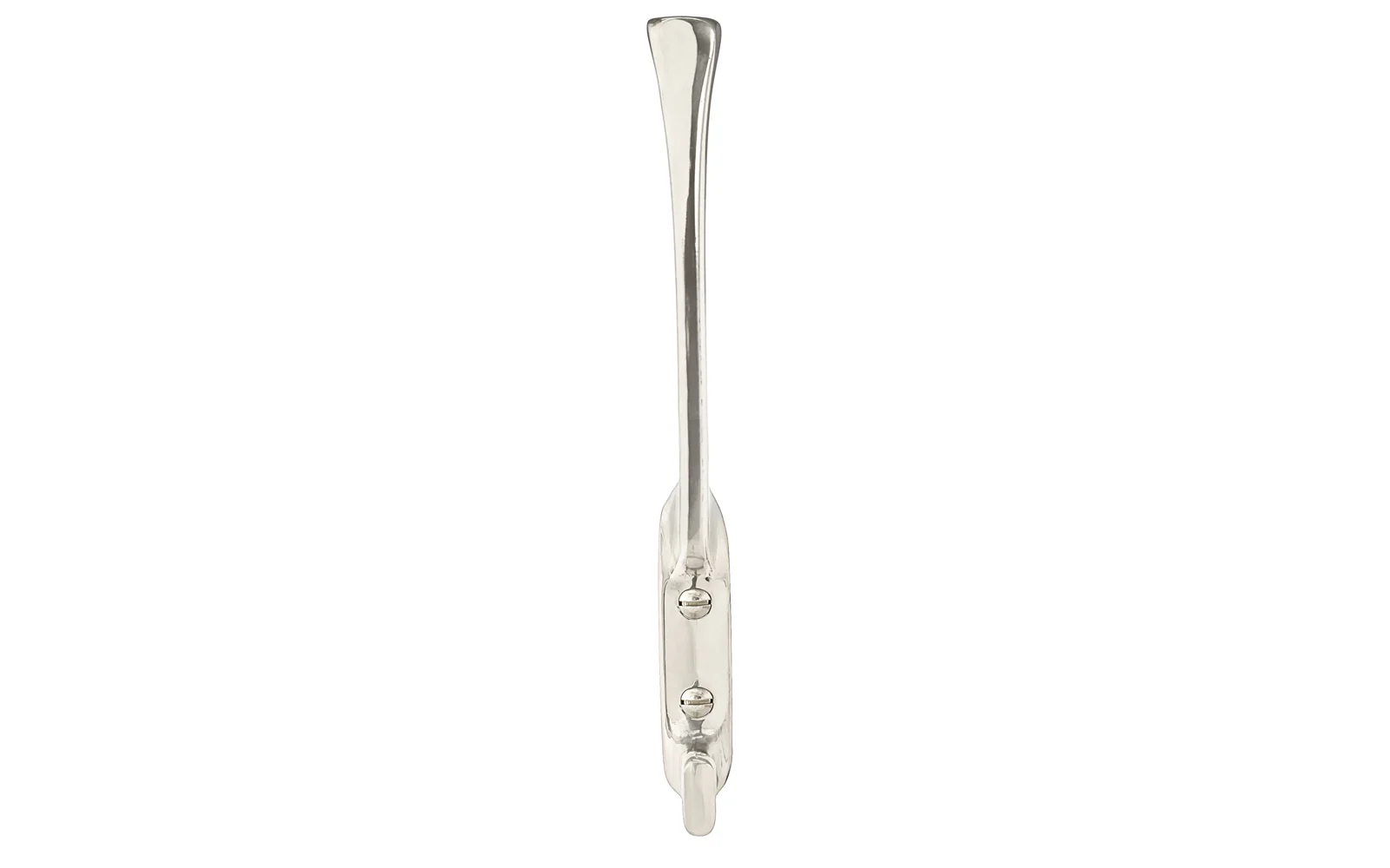 Solid Brass Hall Tree Hook ~ Polished Nickel Finish - Image 3